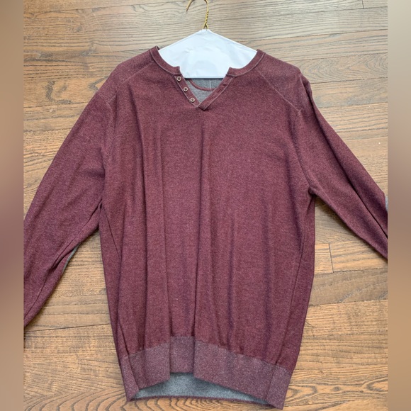 Patrick James Long Sleeve Reversible Henley - Picture 3 of 4